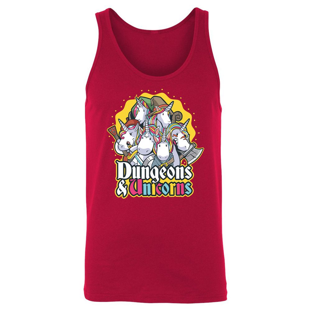 Unisex Jersey Tank - VXU1NPKG - Red - 11