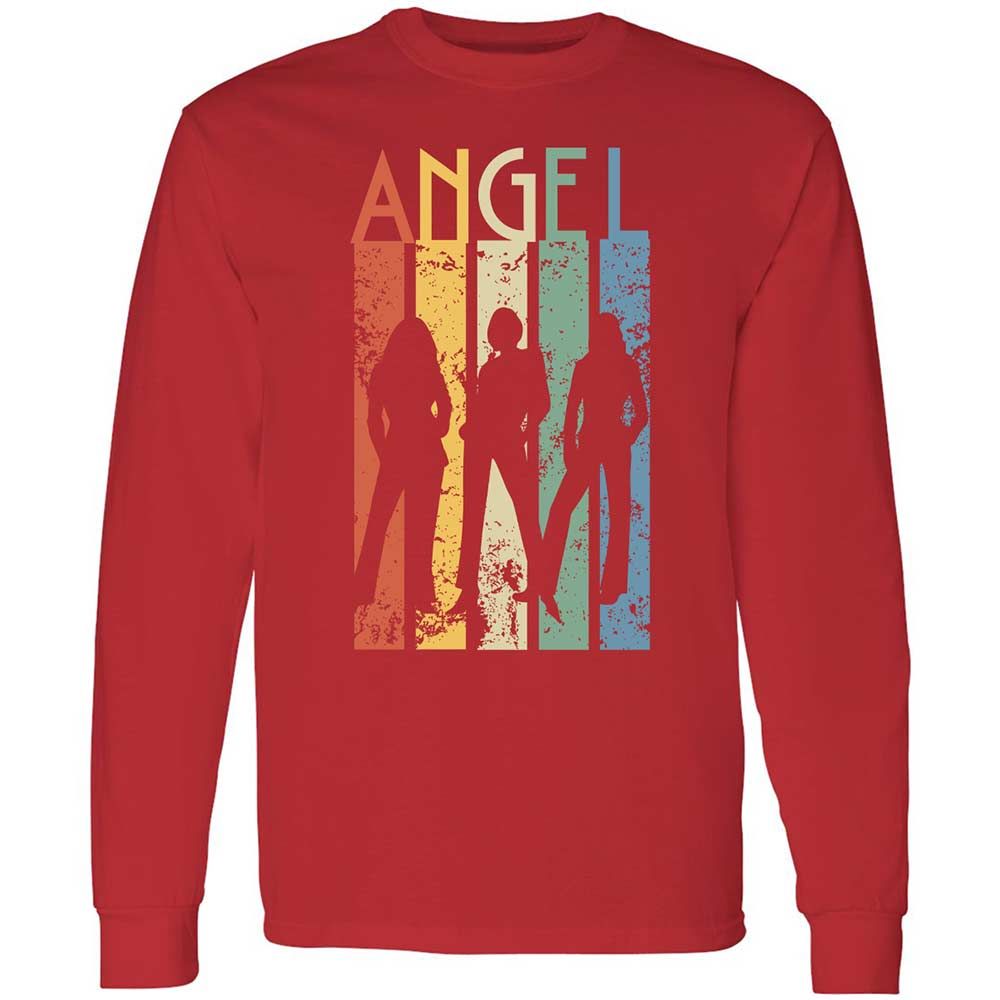 Long Sleeve T-Shirt - WJ6KZSRD - Red - 11