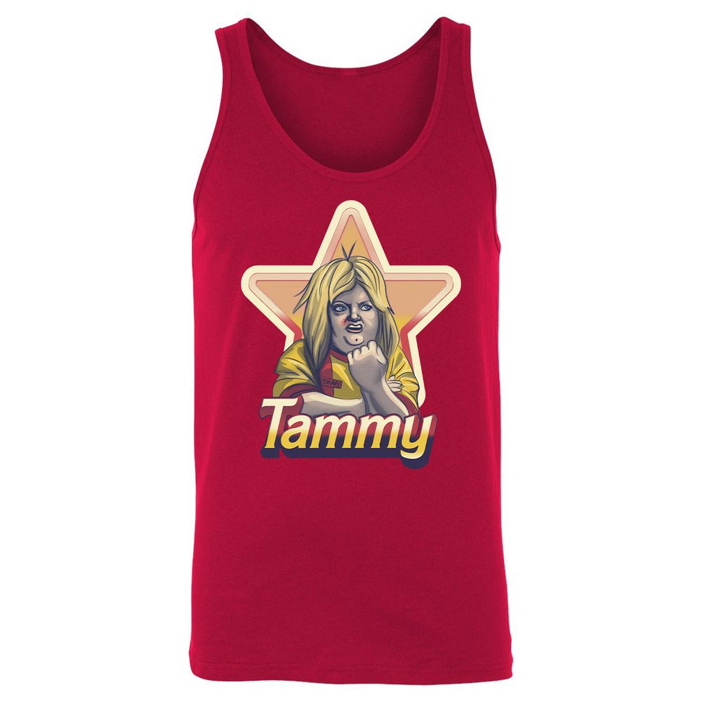 Unisex Jersey Tank - HNQBWWBZ - Red - 11