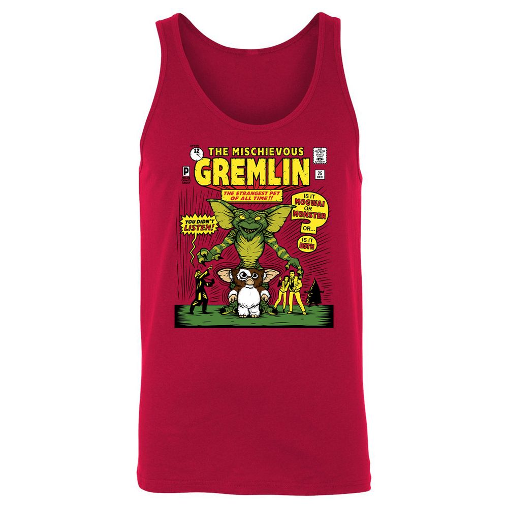 Unisex Jersey Tank - BY3WYGNH - Red - 11