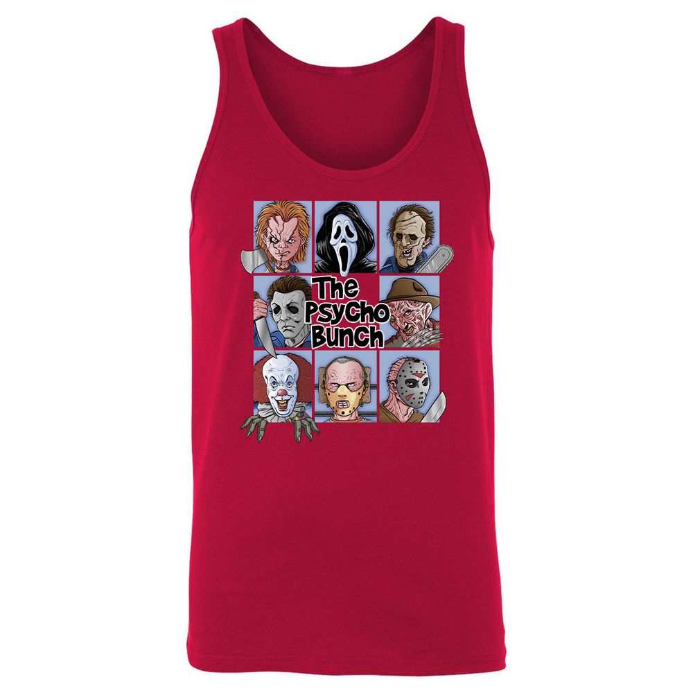 Unisex Jersey Tank - DXFN2EZ2 - Red - 11