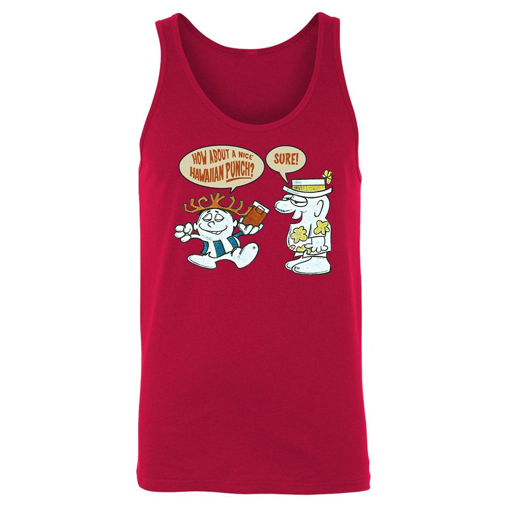 Unisex Jersey Tank - CQB5LSBX - Red - 11
