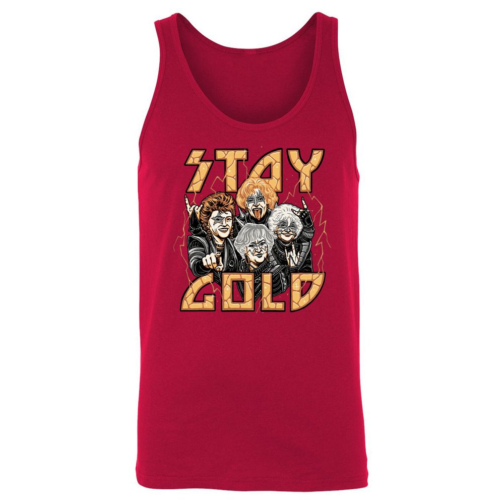 Unisex Jersey Tank - VXBGV9AF - Red - 11
