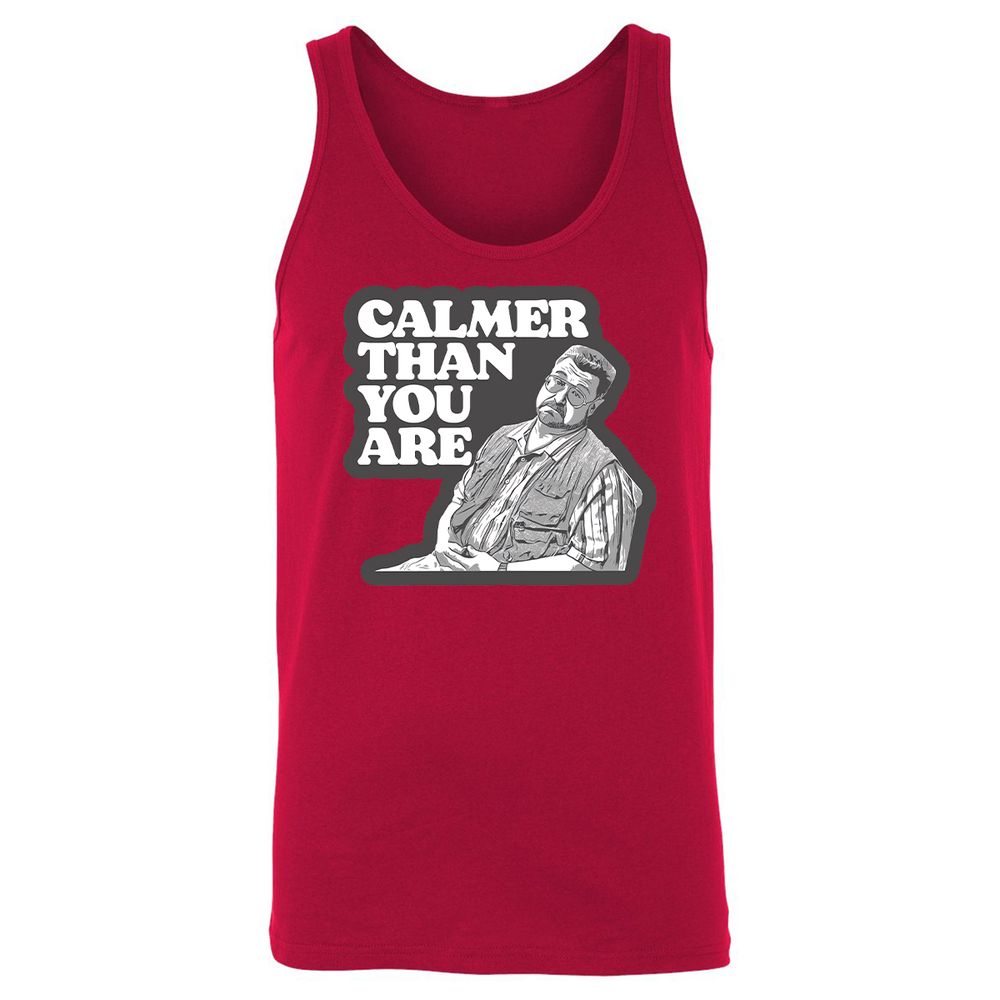 Unisex Jersey Tank - UW5XTJVS - Red - 11