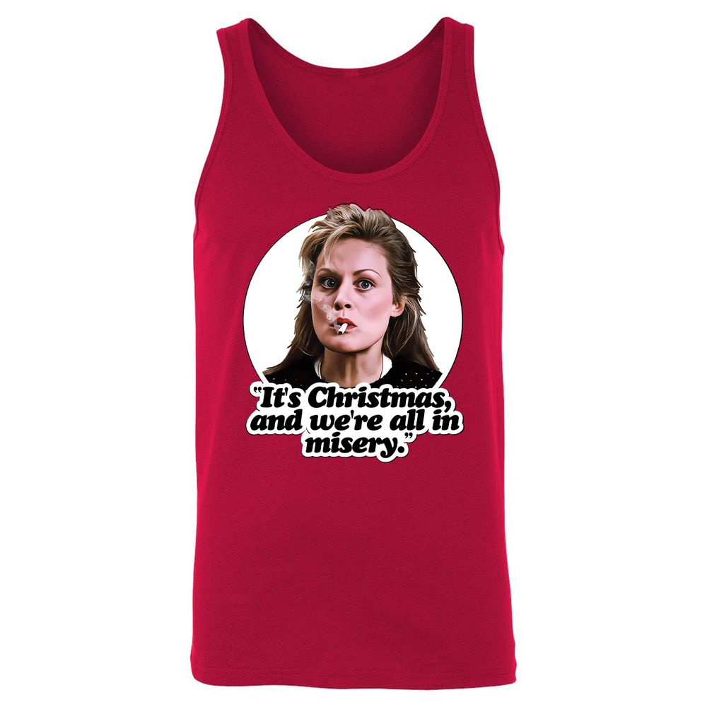 Unisex Jersey Tank - 35DW3GF4 - Red - 11