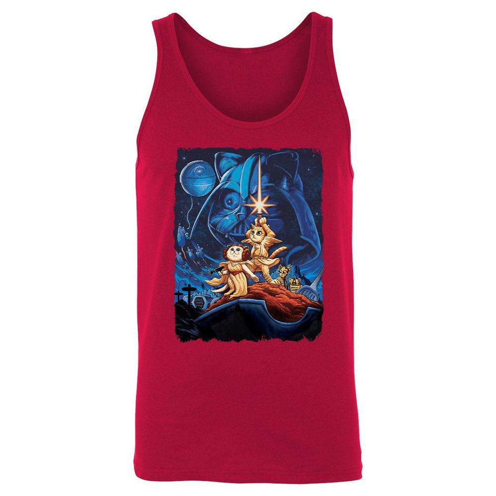 Unisex Jersey Tank - 4JGB48YS - Red - 11