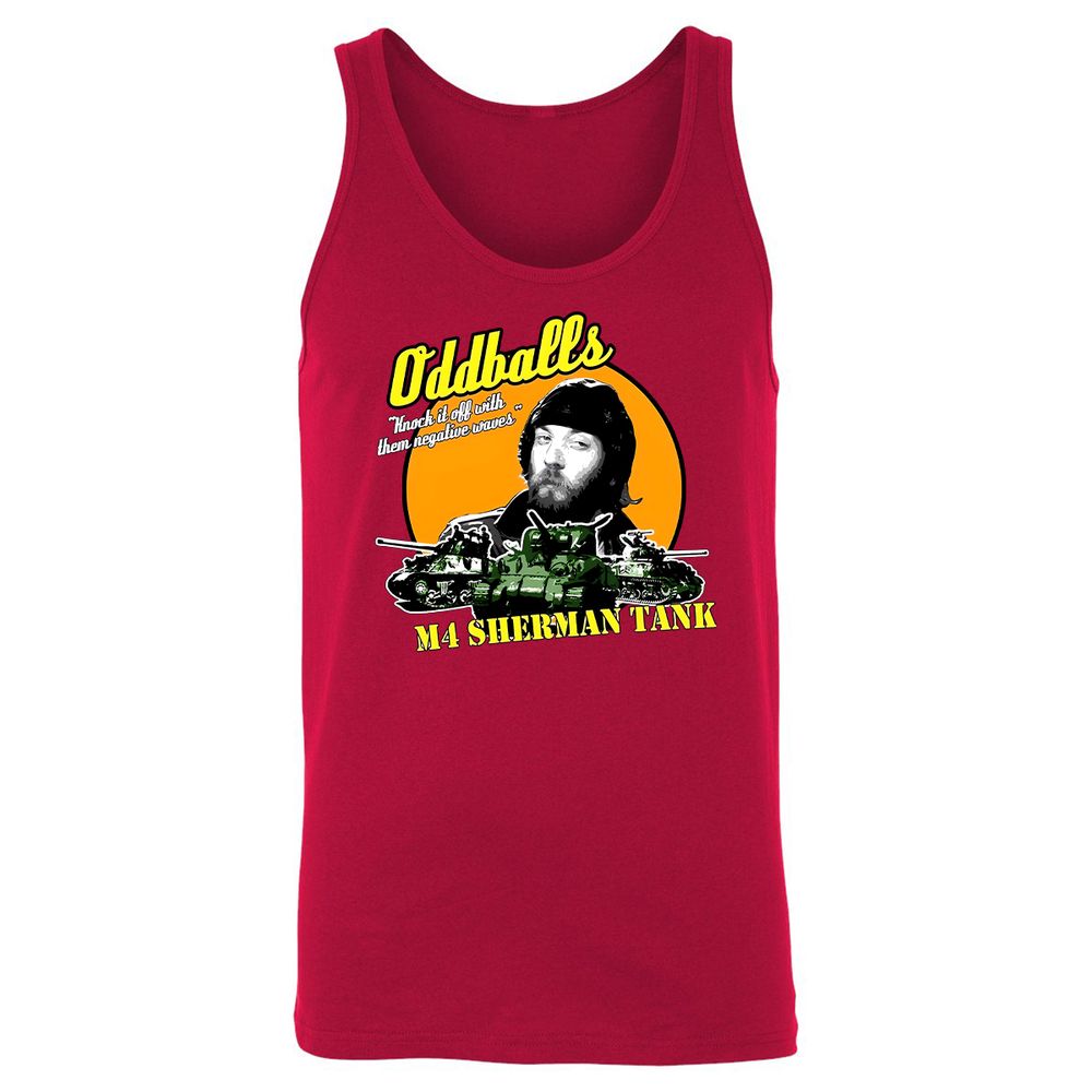 Unisex Jersey Tank - 2AXJ9G22 - Red - 11