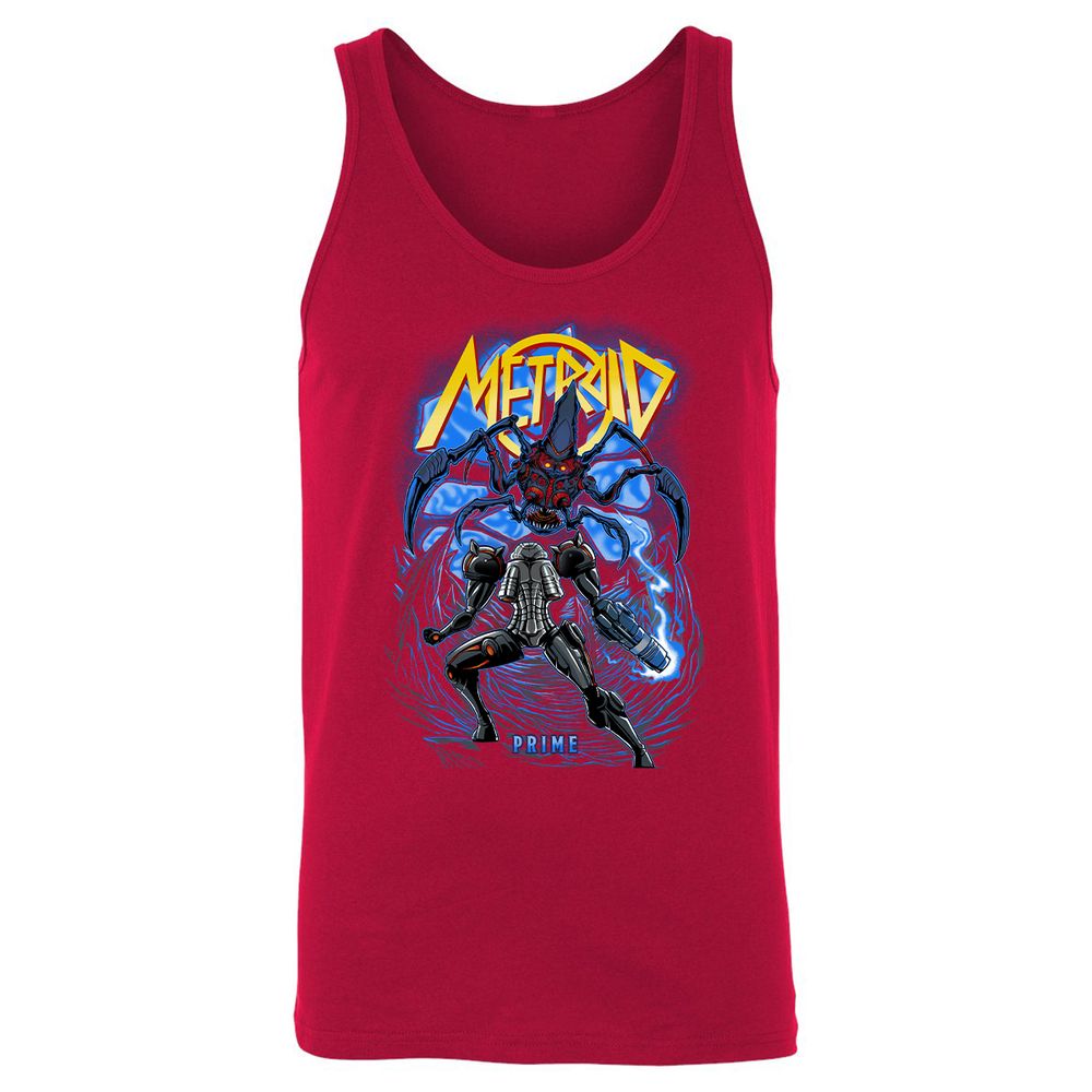 Unisex Jersey Tank - V83T229X - Red - 11