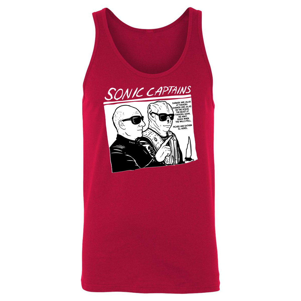 Unisex Jersey Tank - 9TBRBHZ6 - Red - 11