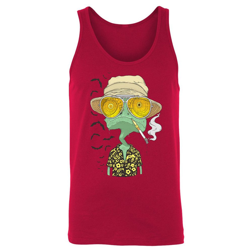 Unisex Jersey Tank - F43ELFN3 - Red - 11