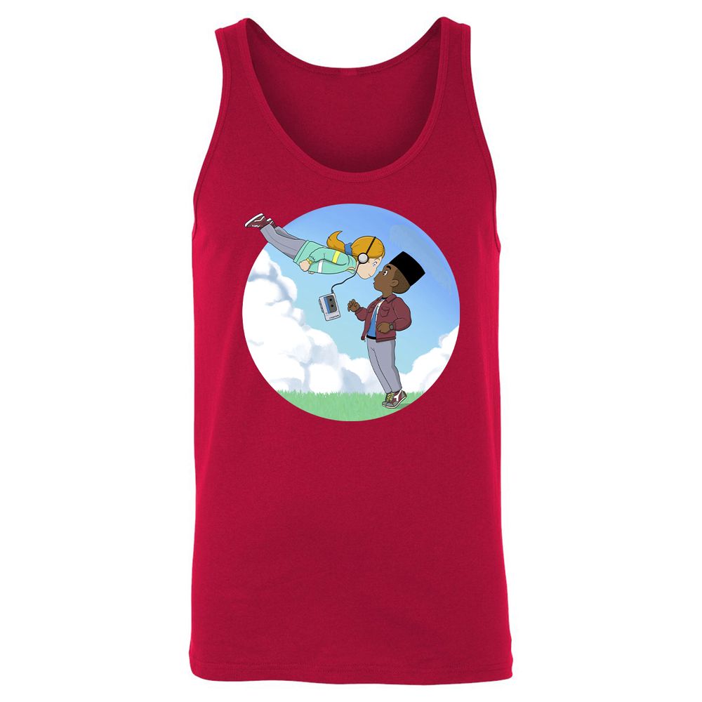 Unisex Jersey Tank - 58A6ZWDC - Red - 11