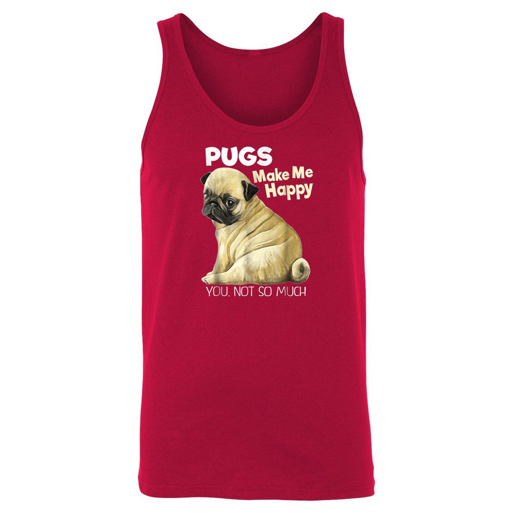Unisex Jersey Tank - 7LKEX8HJ - Red - 11