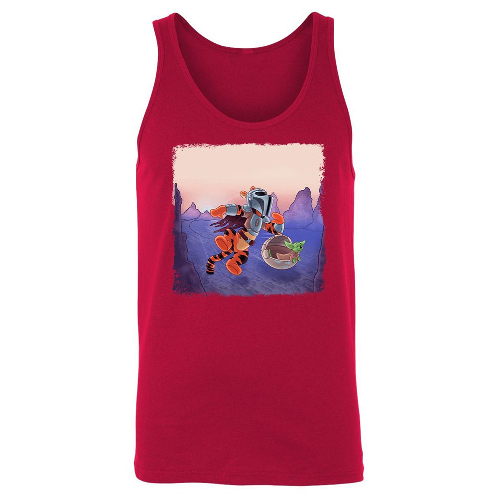 Unisex Jersey Tank - YWF3P6JV - Red - 11