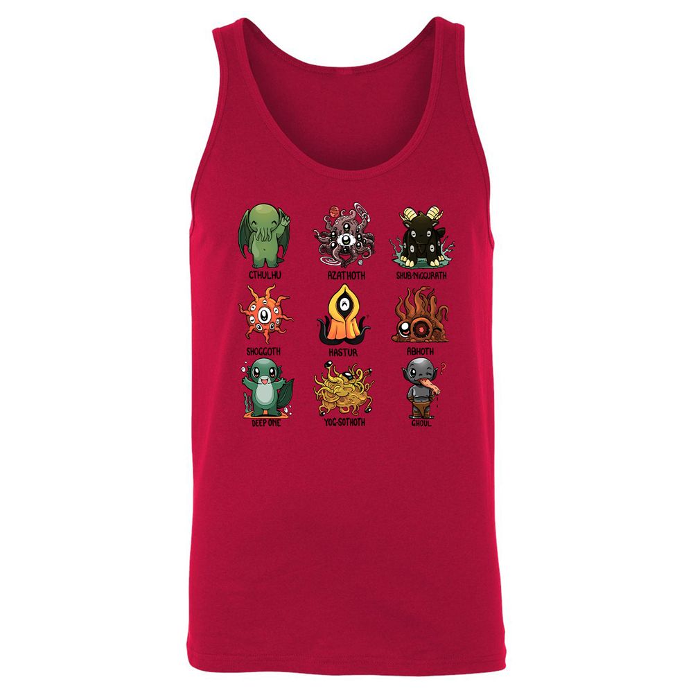 Unisex Jersey Tank - BL49T3A5 - Red - 11