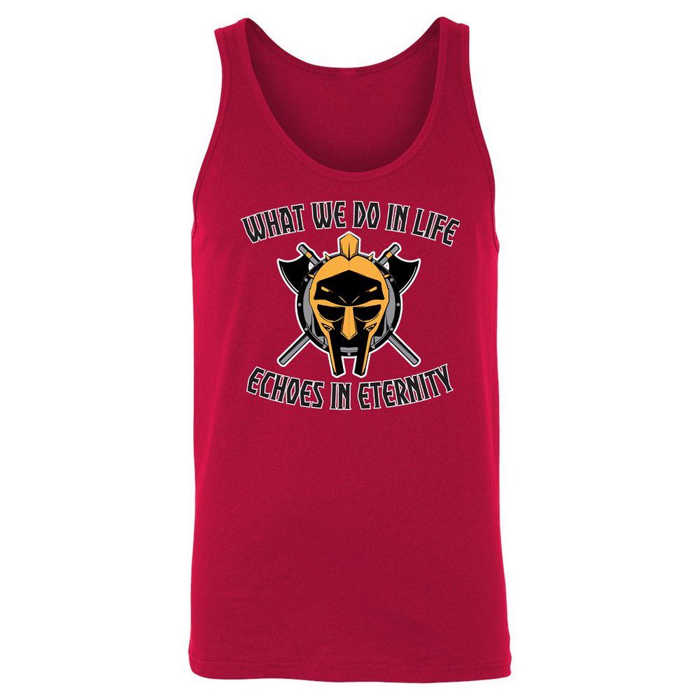 Unisex Jersey Tank - 1V5J5ZPM - Red - 11