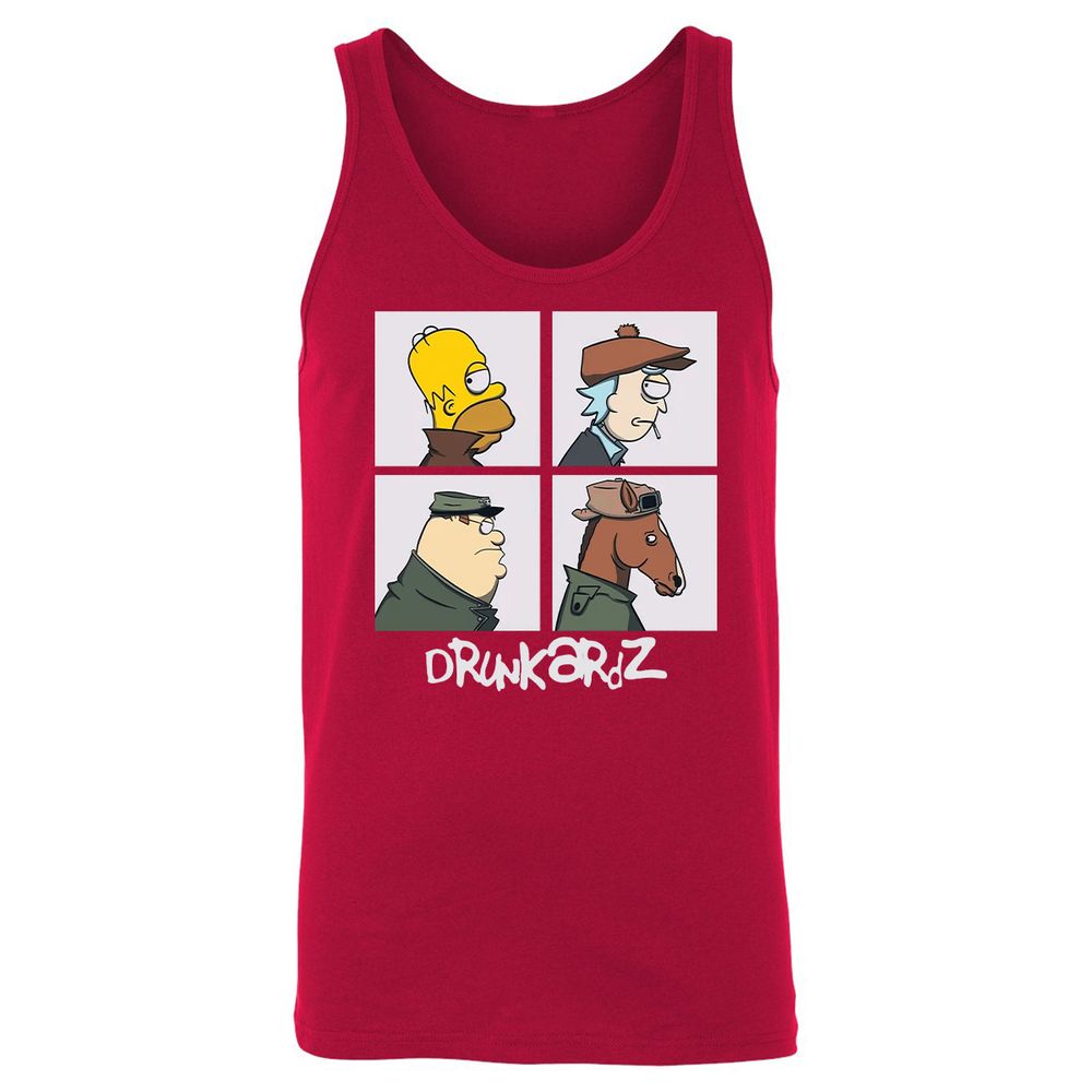 Unisex Jersey Tank - JLQU6SEX - Red - 11