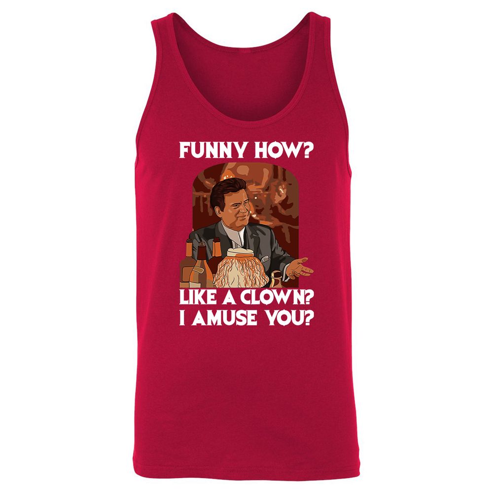 Unisex Jersey Tank - MY8FKK8G - Red - 11