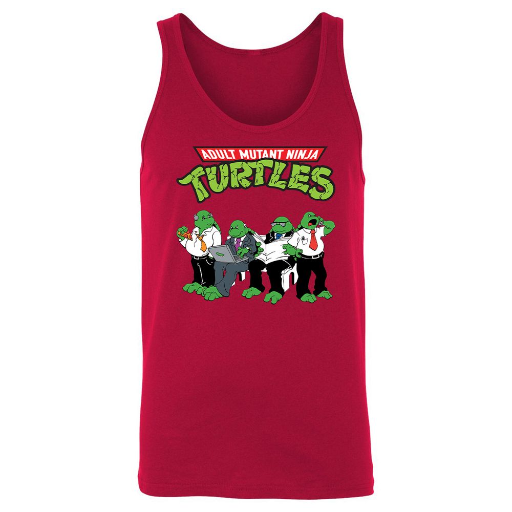 Unisex Jersey Tank - L6DNJQDZ - Red - 11