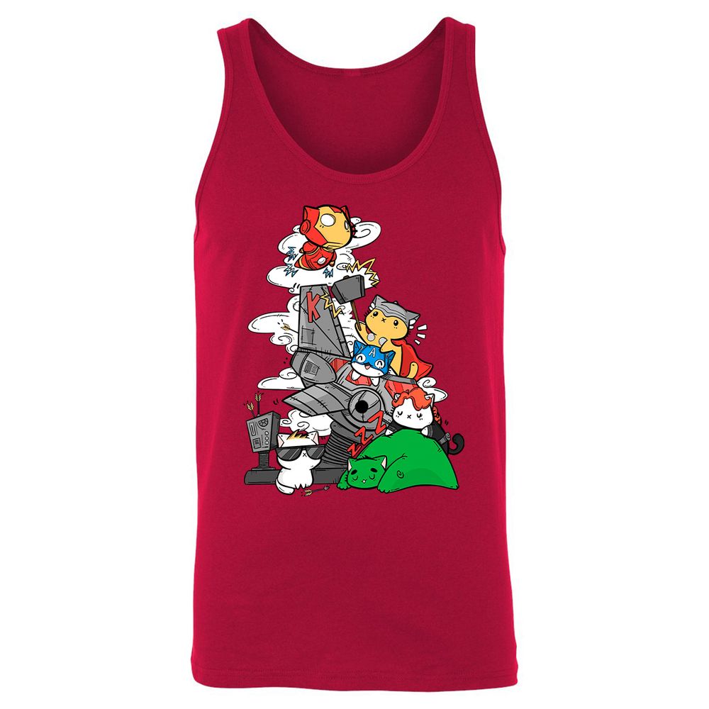 Unisex Jersey Tank - AGFLU1T7 - Red - 11