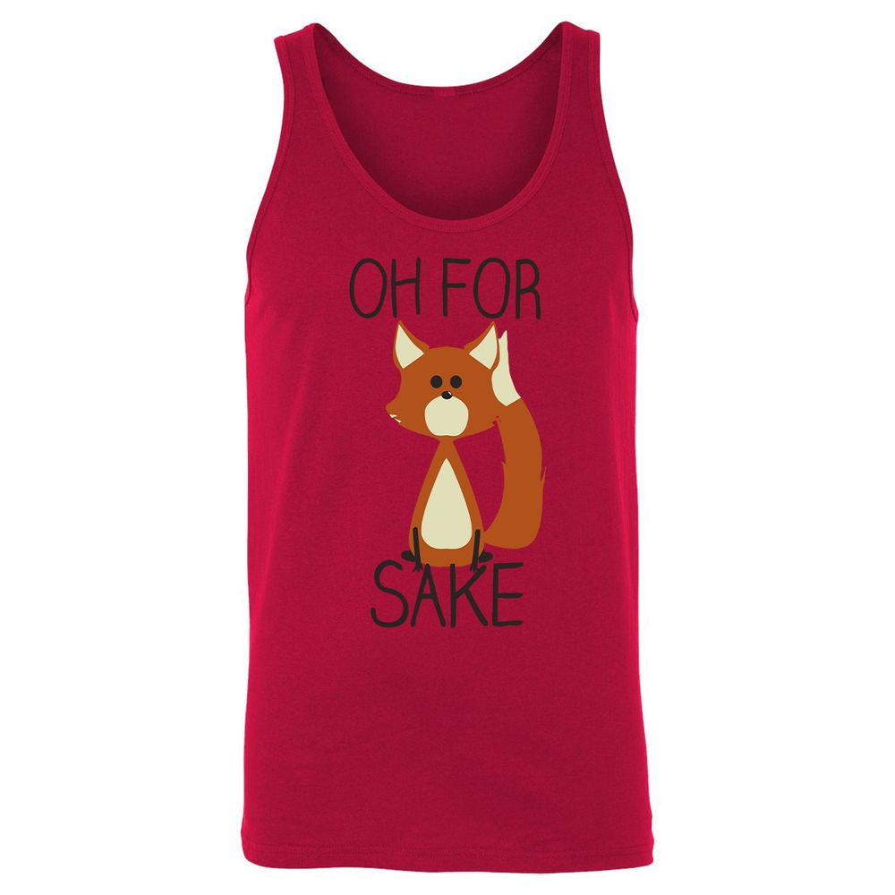 Unisex Jersey Tank - 4QUQG7D4 - Red - 11