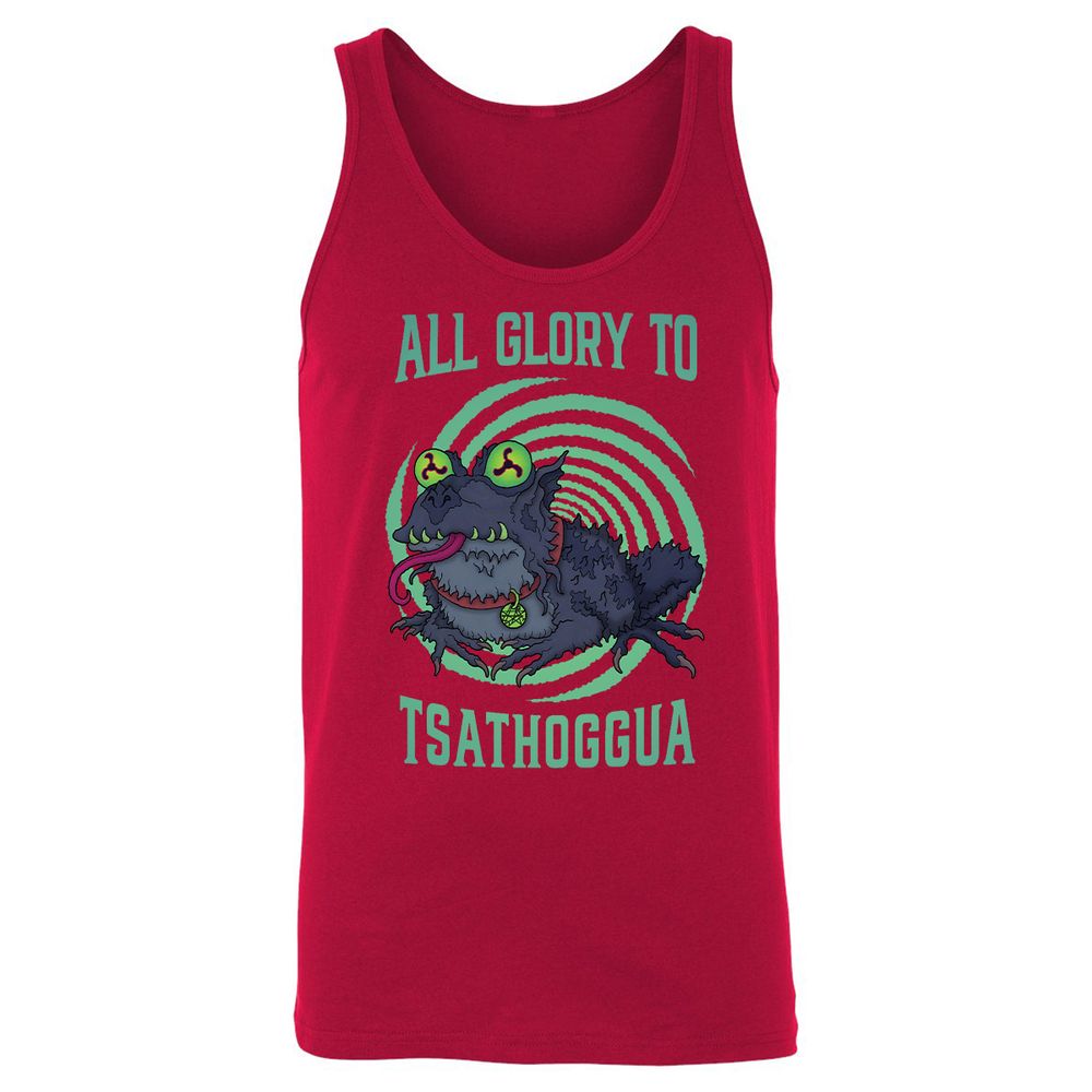 Unisex Jersey Tank - HM56DXMK - Red - 11