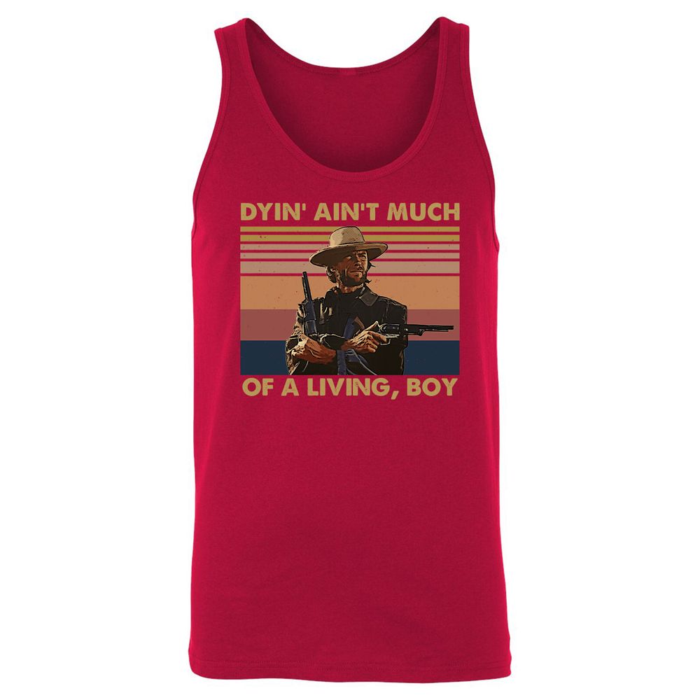 Unisex Jersey Tank - B6YRJZAJ - Red - 11