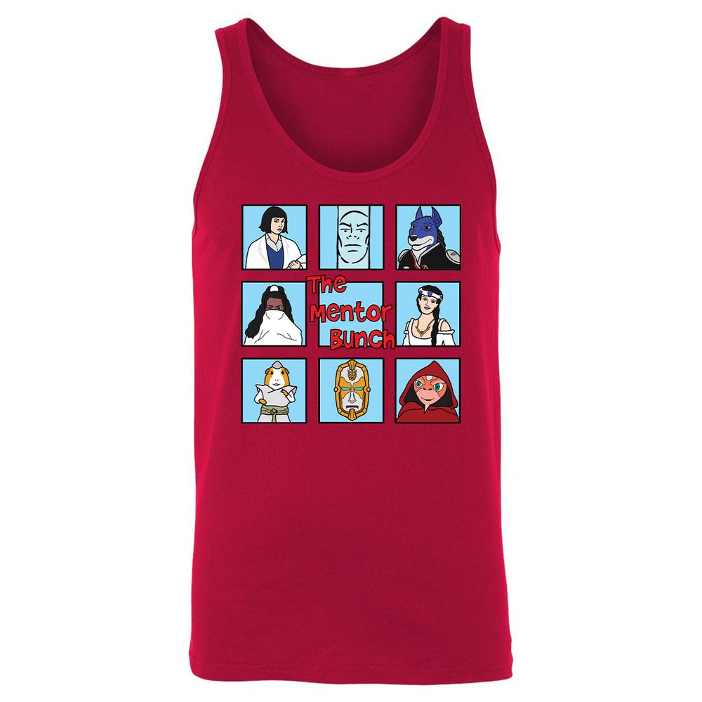Unisex Jersey Tank - 8H5LFZSG - Red - 11