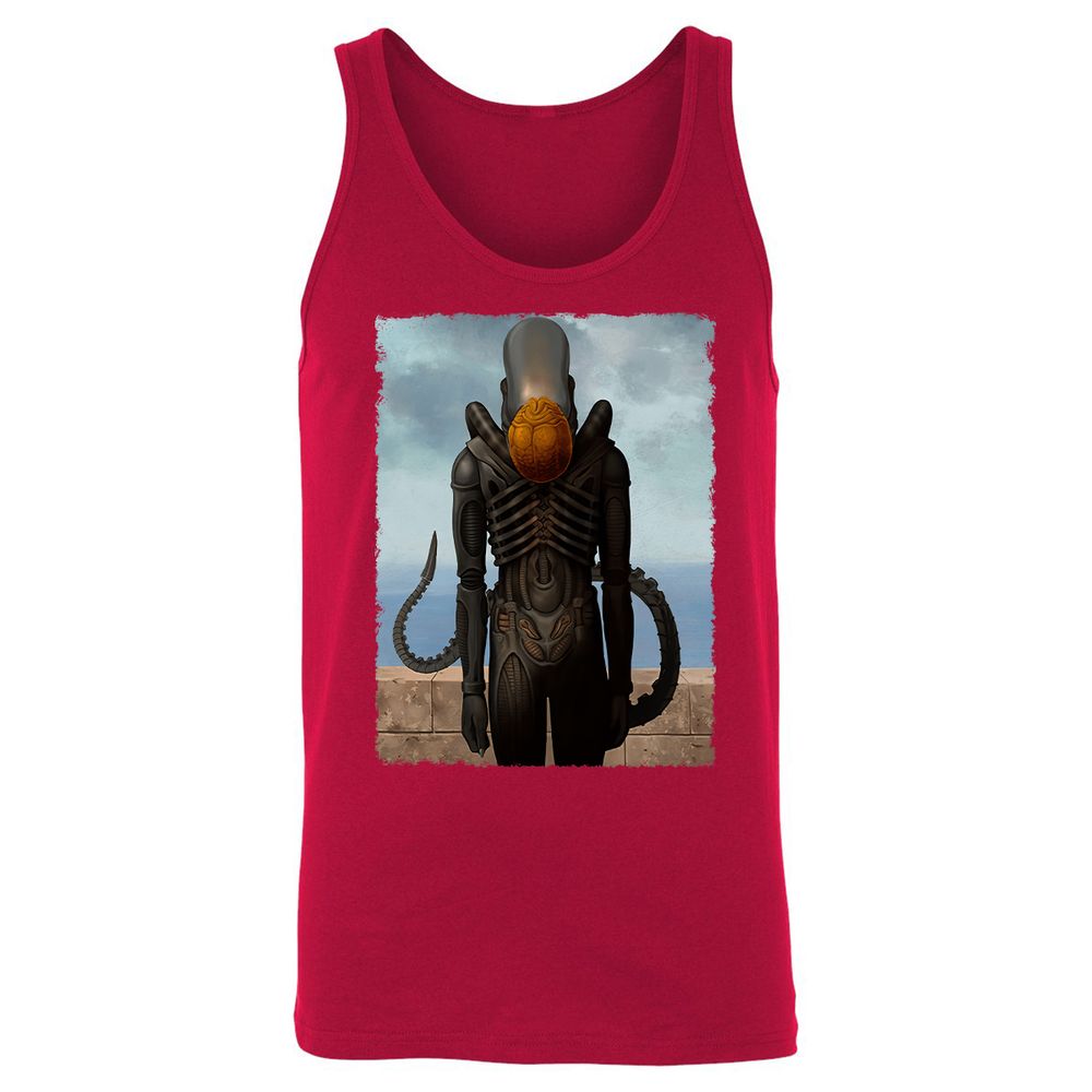 Unisex Jersey Tank - AJH2ZAY4 - Red - 11