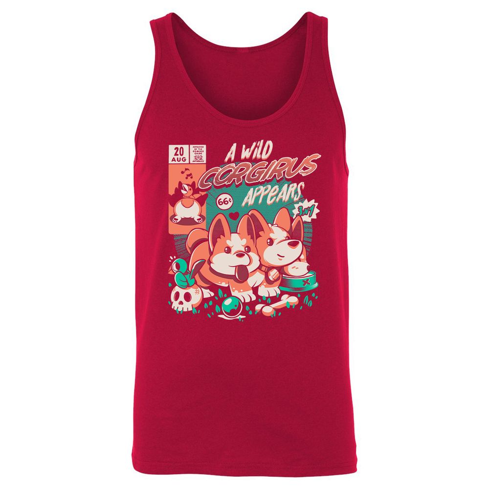 Unisex Jersey Tank - JMCBFZ3P - Red - 11