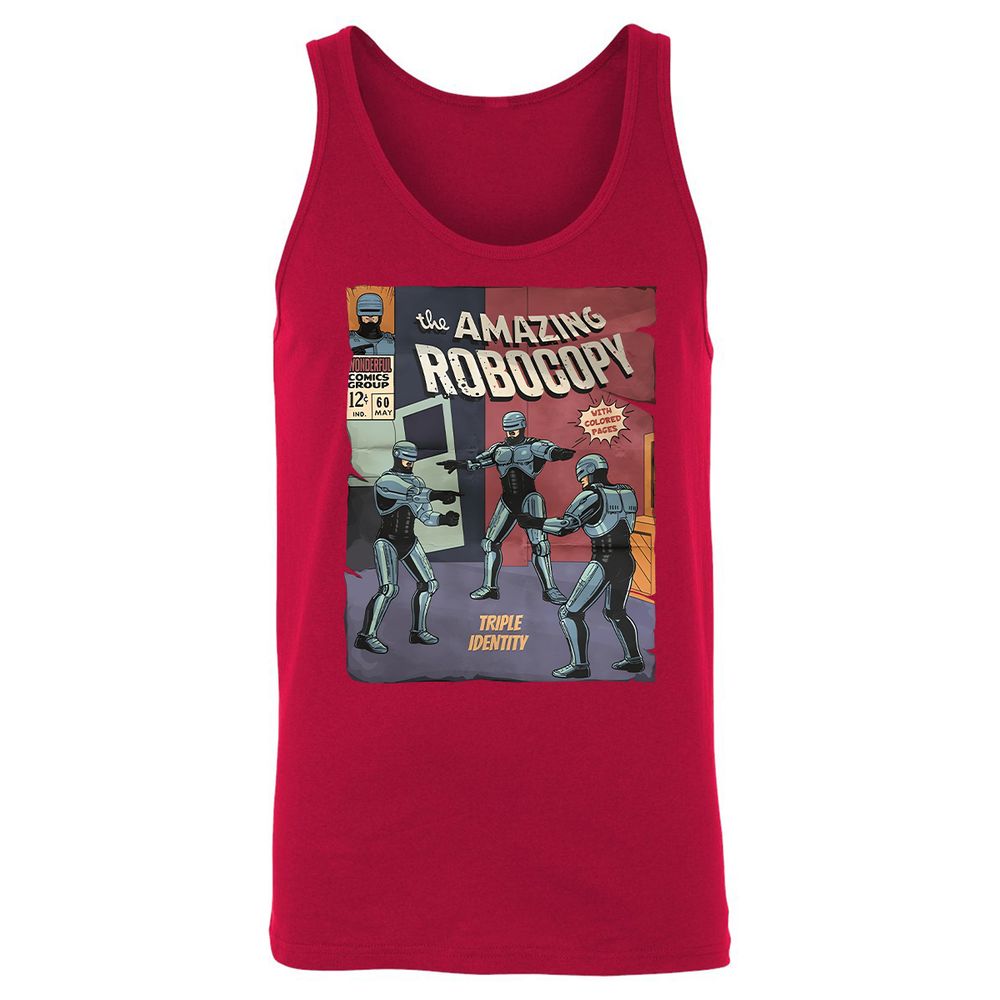 Unisex Jersey Tank - DGK4RGFT - Red - 11