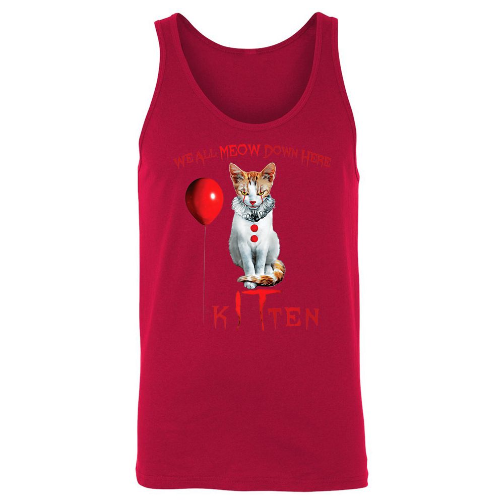 Unisex Jersey Tank - FCY3Y36J - Red - 11