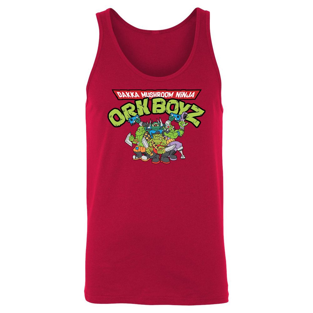Unisex Jersey Tank - RUP7FM4J - Red - 11