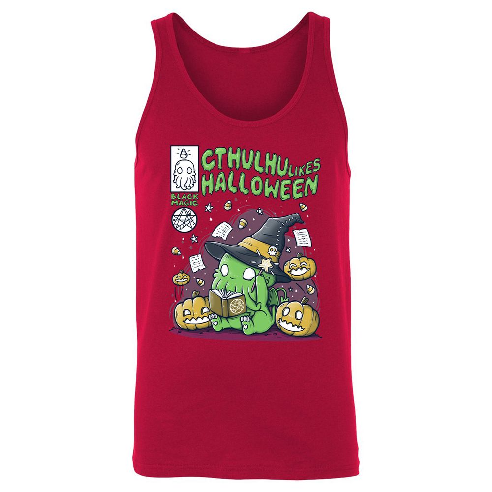 Unisex Jersey Tank - K5PKKATG - Red - 11