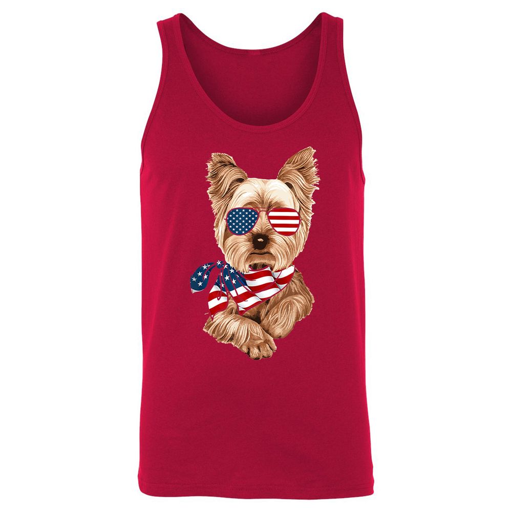 Unisex Jersey Tank - 8E2T76DY - Red - 11