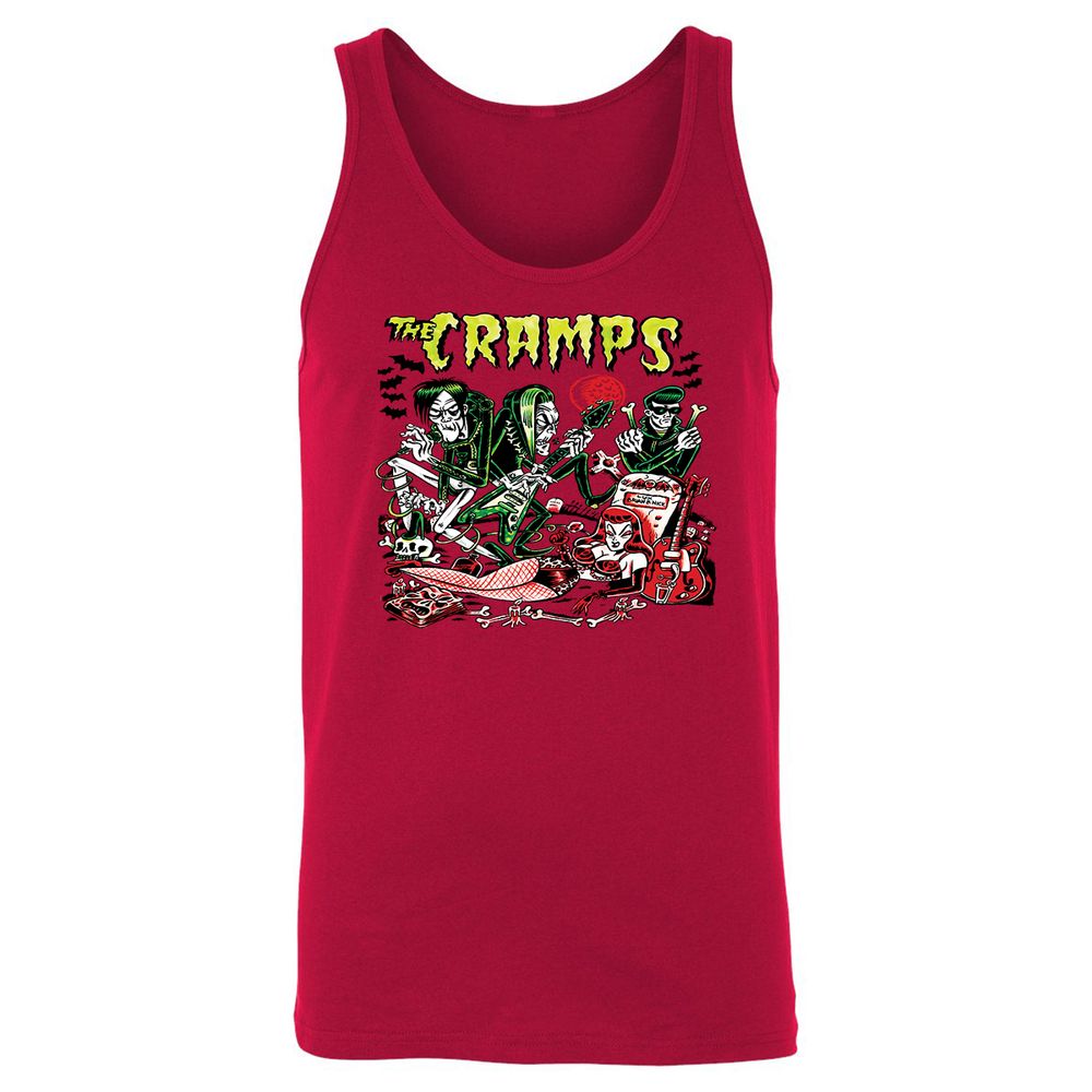 Unisex Jersey Tank - PAR9FXE6 - Red - 11