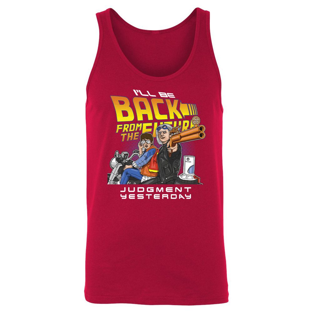 Unisex Jersey Tank - Q9PQQ5GT - Red - 11