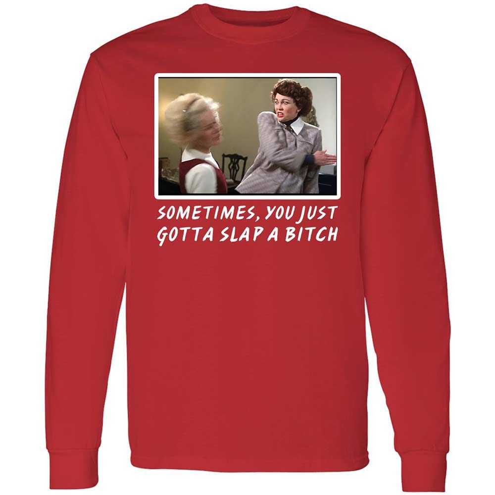 Long Sleeve T-Shirt - VDTGRPAM - Red - 11