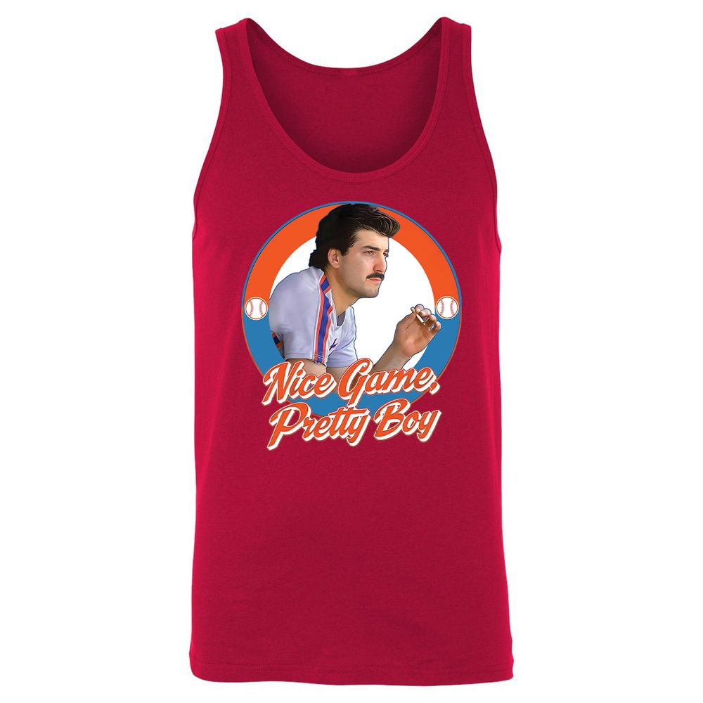 Unisex Jersey Tank - T1YUXXFH - Red - 11