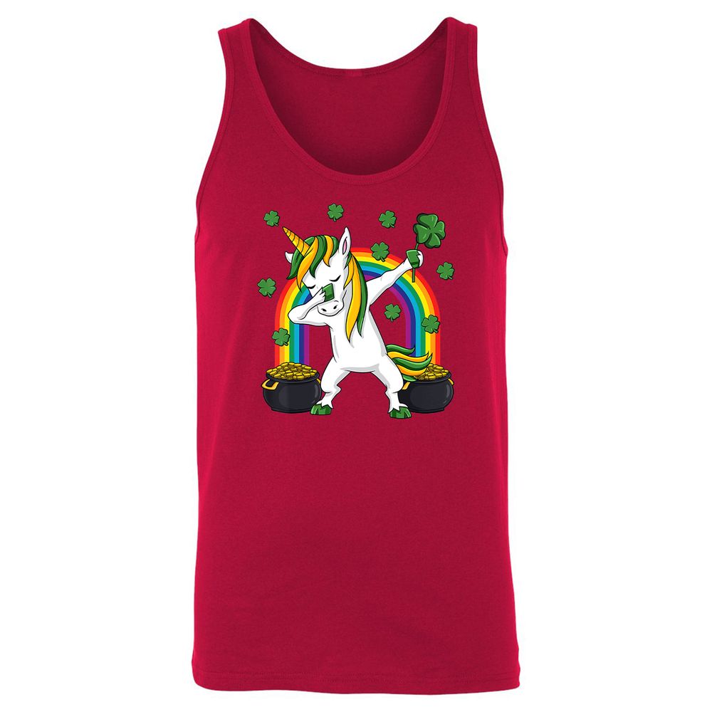 Unisex Jersey Tank - 7FWYRSTQ - Red - 11