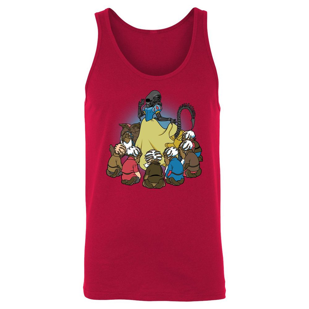 Unisex Jersey Tank - 9UNWGR73 - Red - 11
