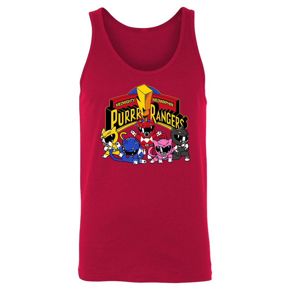 Unisex Jersey Tank - 4PRRAPWD - Red - 11