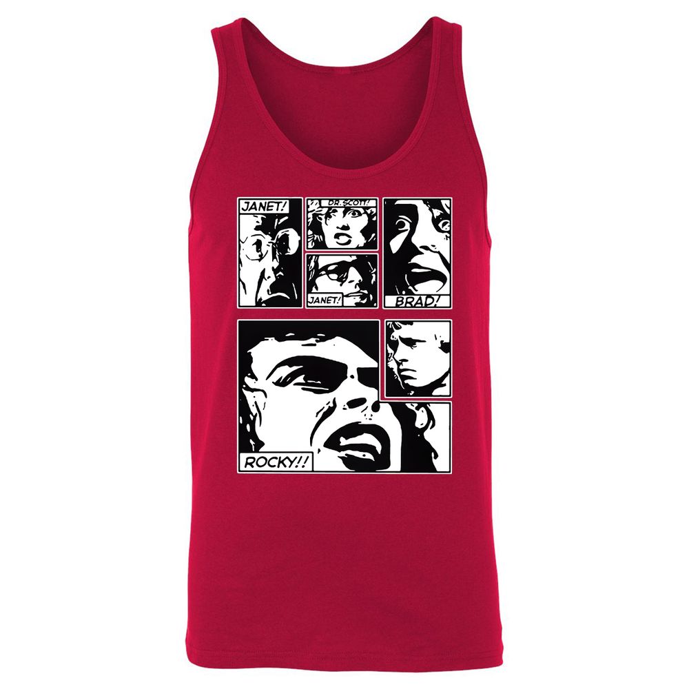 Unisex Jersey Tank - 4TC6LP71 - Red - 11