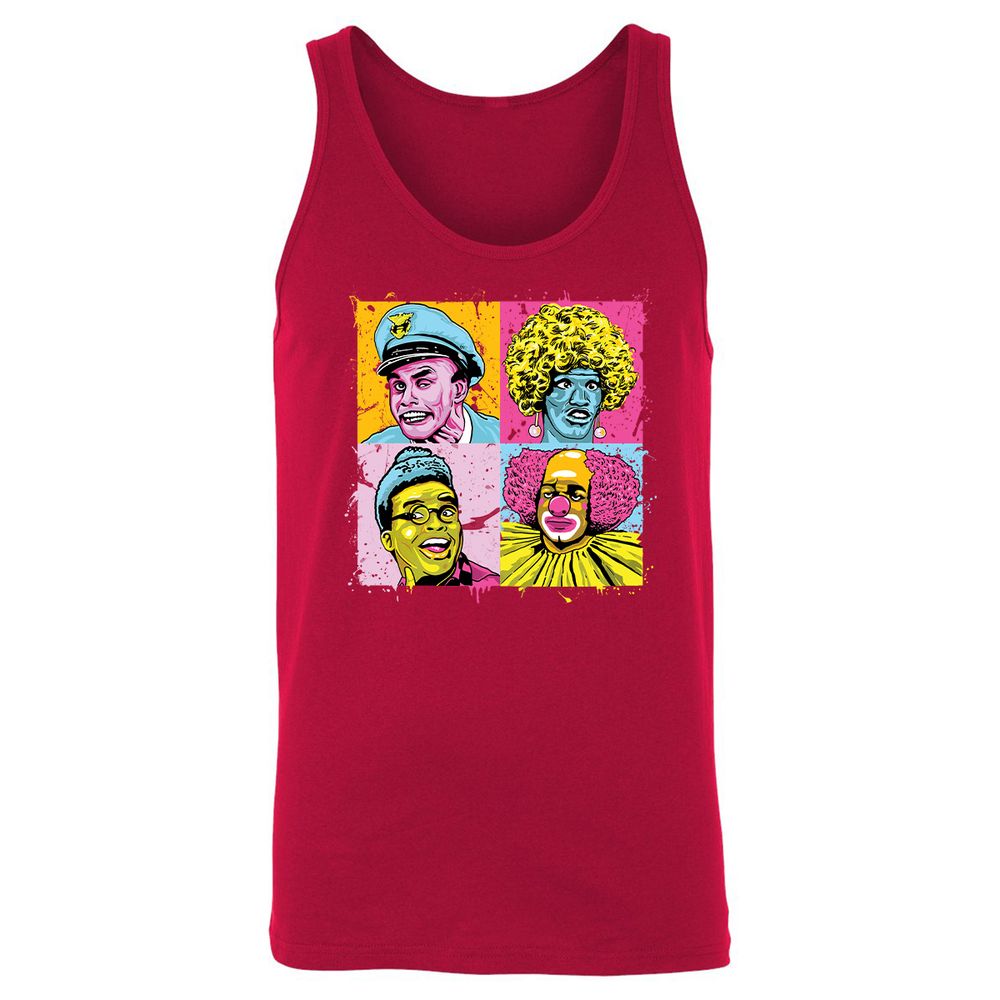 Unisex Jersey Tank - SJ9ZFFCC - Red - 11