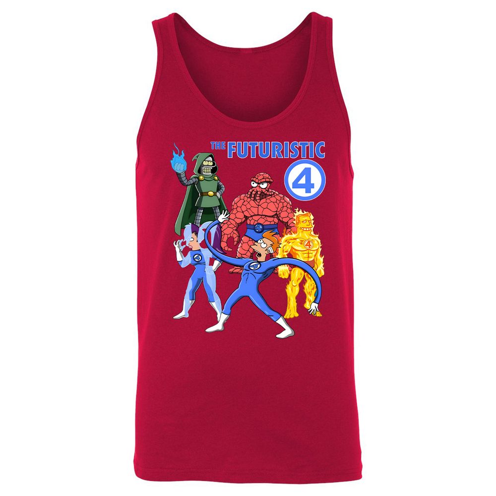 Unisex Jersey Tank - 6VNEZXRC - Red - 11