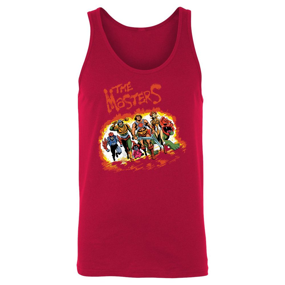 Unisex Jersey Tank - FTFGCY14 - Red - 11