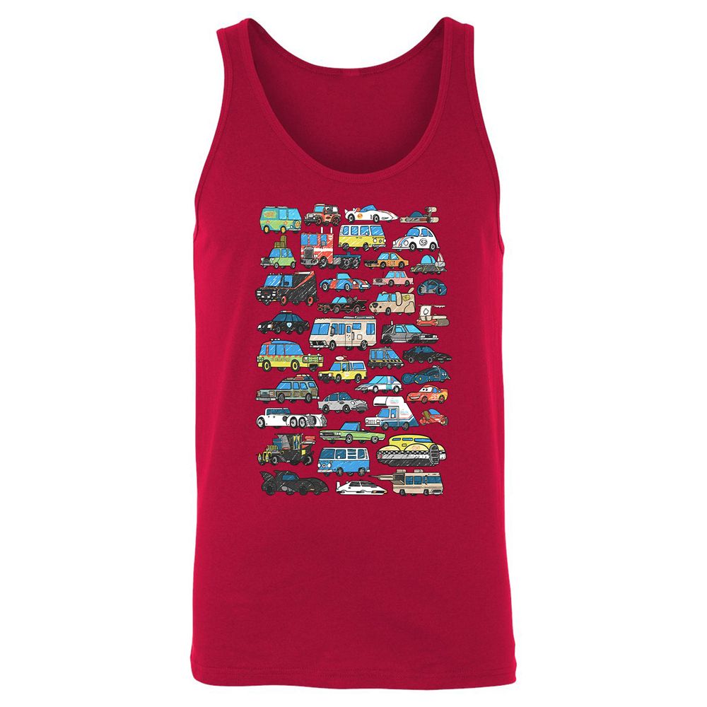 Unisex Jersey Tank - TW2GG8BT - Red - 11