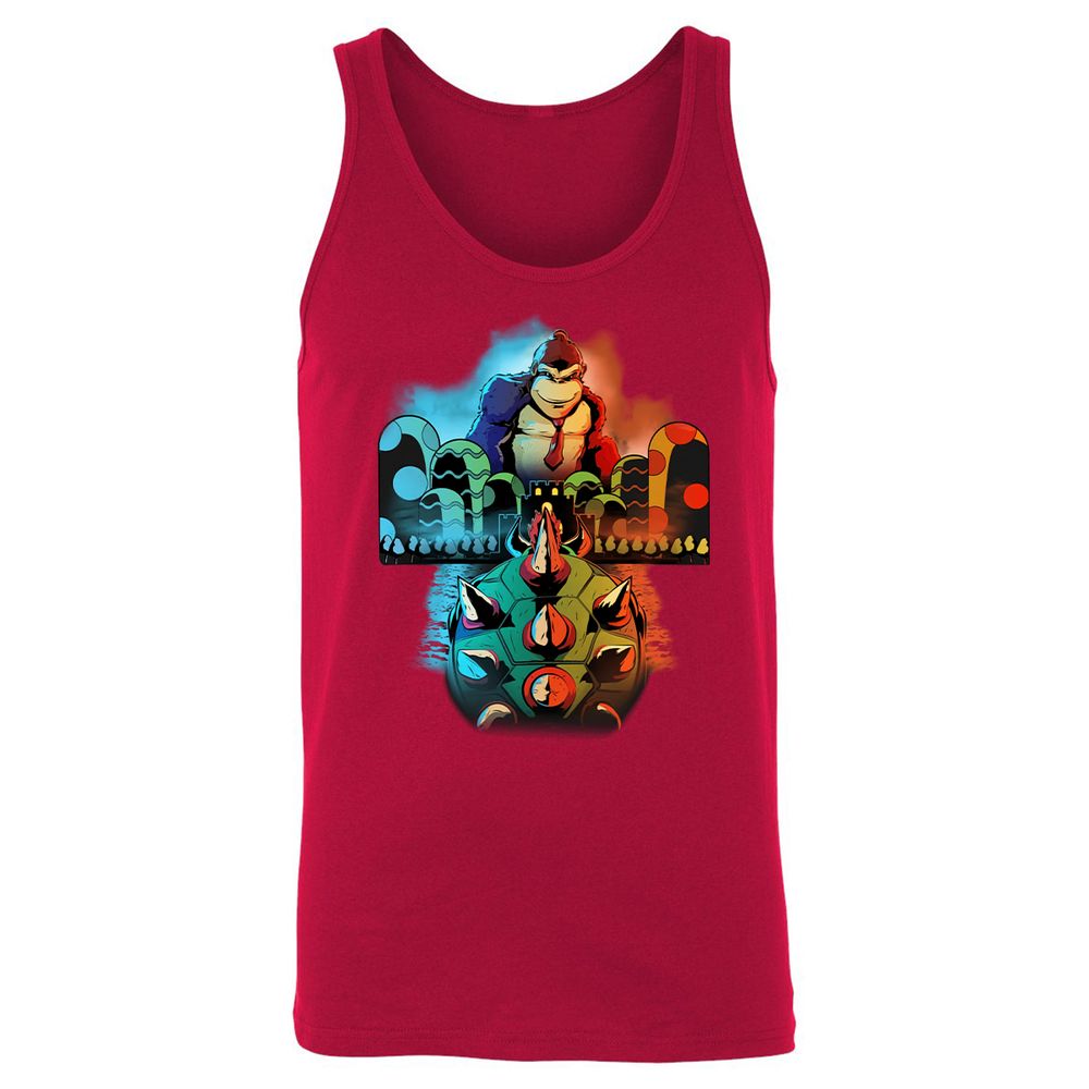 Unisex Jersey Tank - AD2JGG2H - Red - 11
