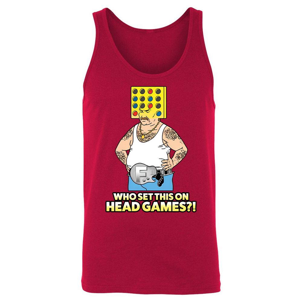 Unisex Jersey Tank - JTTFMC7N - Red - 11