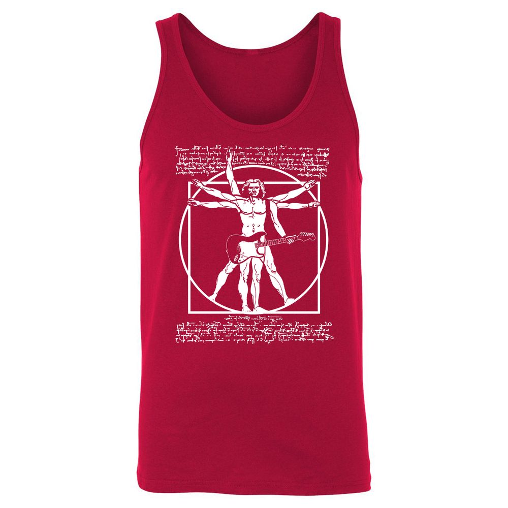 Unisex Jersey Tank - QB1WKAH5 - Red - 11