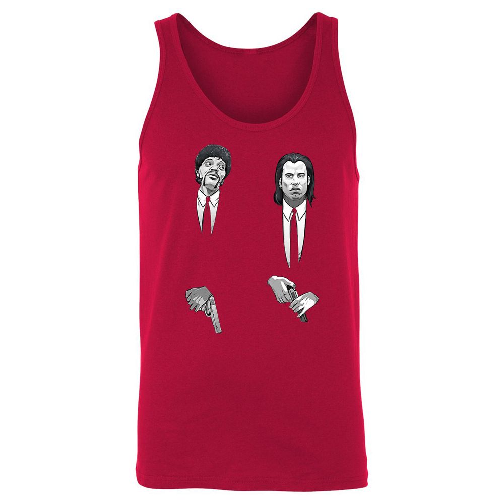 Unisex Jersey Tank - P9XZ8XYF - Red - 11